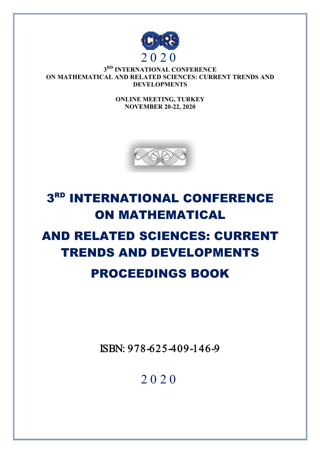 ICMRS 2020 Proceedings Book