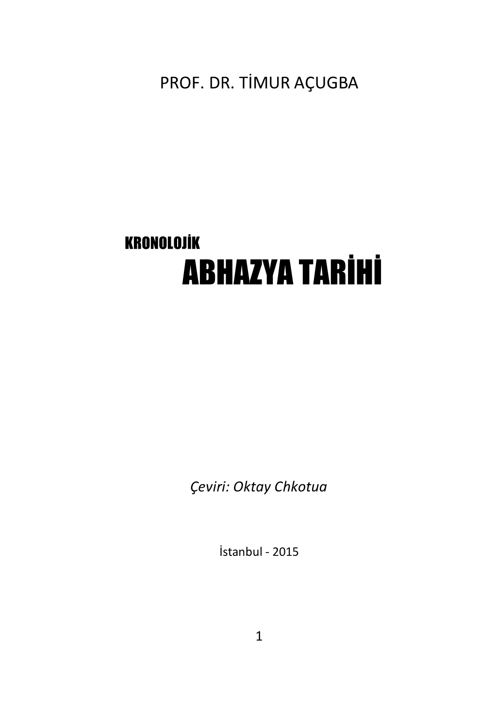 Abhazya Tarihi