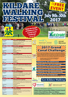 July 9Th–30Th FESTIVAL 2017