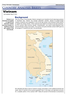 Vietnam Energy Data, Statistics and Analysis