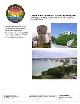 Guam Initial Technical Assessment Report Ian Baring-Gould, Misty Conrad, Scott Haase, Eliza Hotchkiss, and Peter Mcnutt