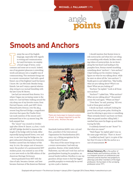 Smoots and Anchors
