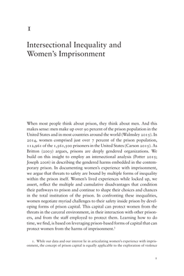Intersectional Inequality and Women's Imprisonment