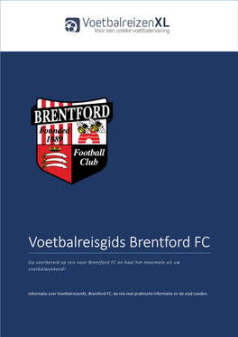 Voetbalreisgids Brentford FC