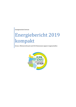 Energiebericht 2019 Kompakt