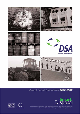 Disposal Services Agency Annual Report and Accounts 2006-2007