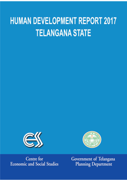 Human Development Report 2017 Telangana State
