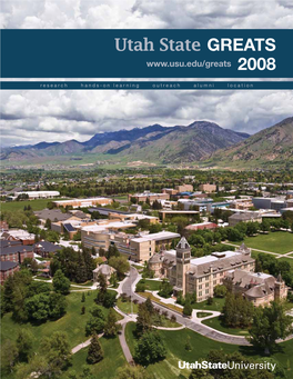 Utah State GREATS 2008 Research Hands-On Learning Outreach Alumni Location