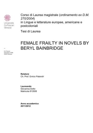 Beryl Bainbridge