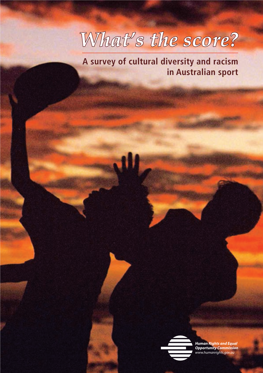 What's the Score? a Survey of Cultural Diversity and Racism in Australian