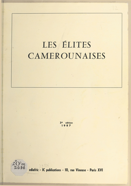 Les Élites Camerounaises