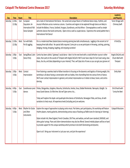 C17 Workshop Blurbs 170519.Xlsx