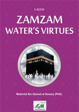 Zamzam Waters Virtues