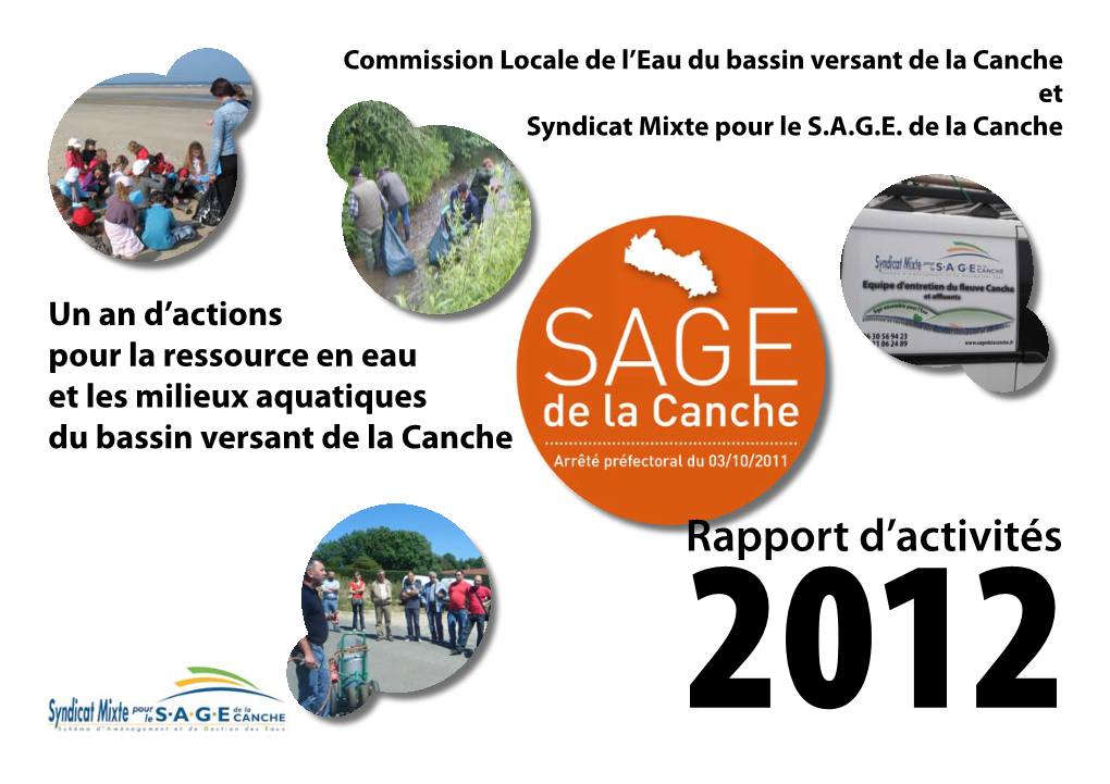 Rapport D'activités 2012