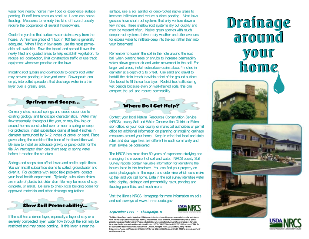 Drainage Brochure