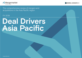 The Comprehensive Review of Mergers and Acquisitions in the Asia Pacific Region