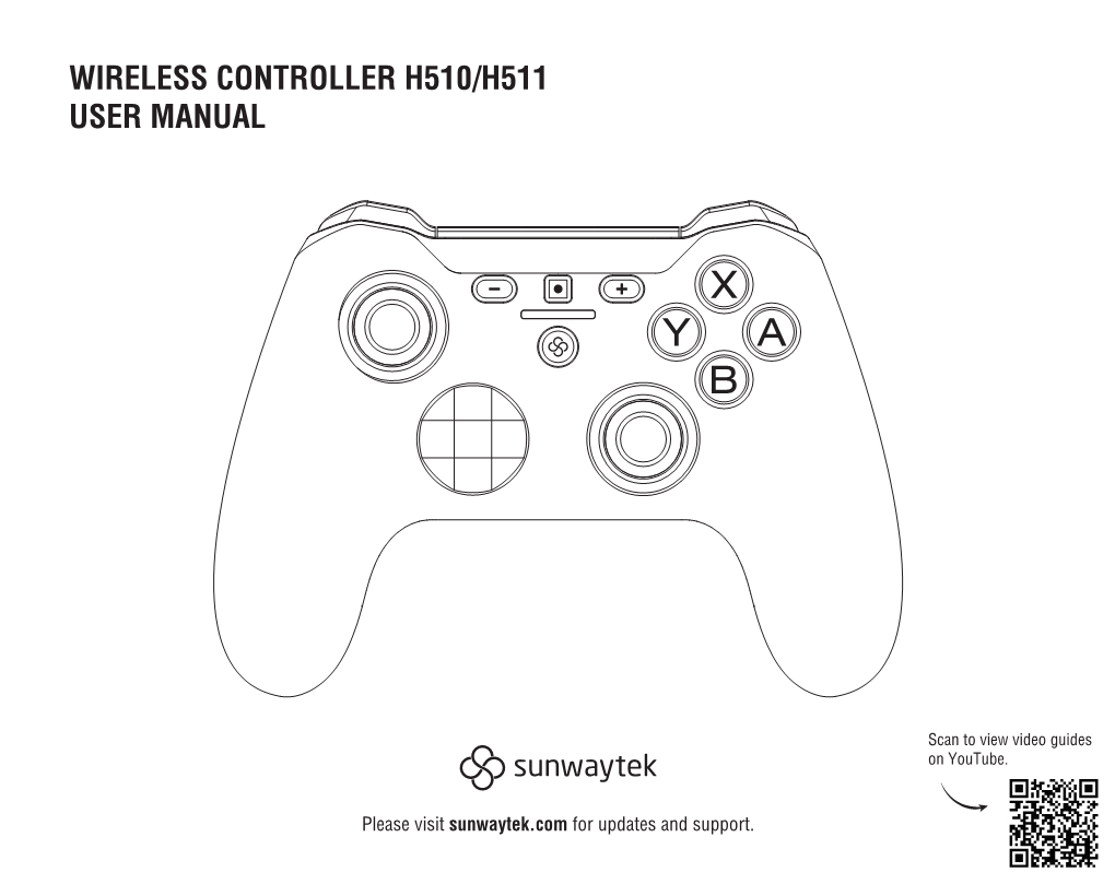 Wireless Controller H510/H511 User Manual