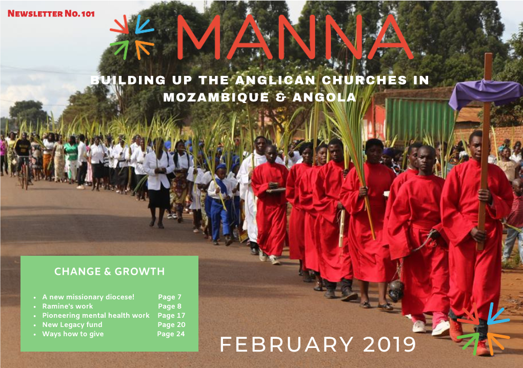 MANNA Newsletter 101 Feb 2019