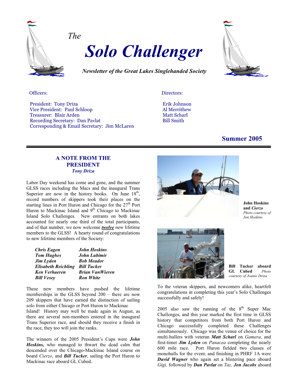 Solo Challenger