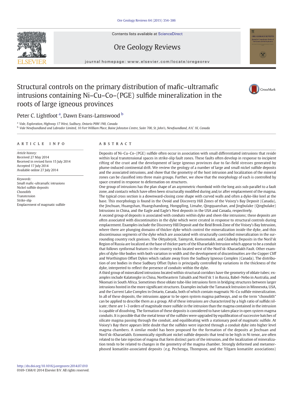 Structural Controls on the Primary Distribution of Mafic–Ultramafic