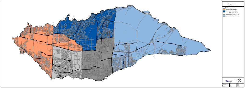 Limite Des Zones De Collecte Secteur A