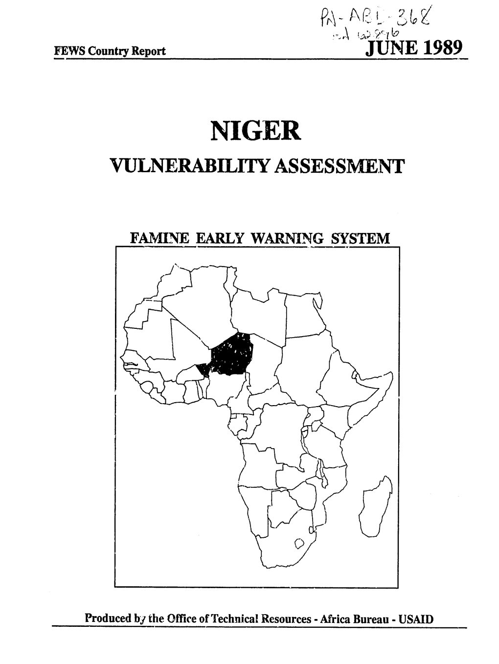 Niger Vulnerability Assessment