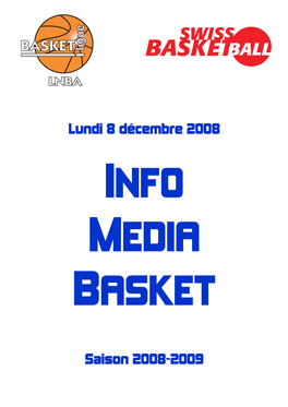 Lundi 8 Décembre 2008 Saison 2008-2009
