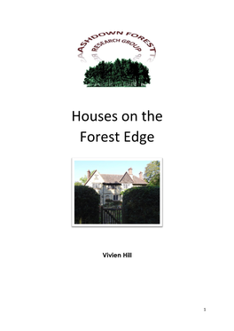Forest Row: Houses on the Forest Edge