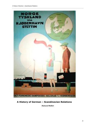 A History of German-Scandinavian Relations