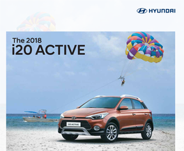 I20 ACTIVE the 2018 Presenting the 2018 I20 ACTIVE