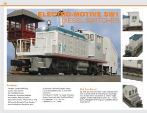 Electro-Motive Sw1 Diesel Switcher