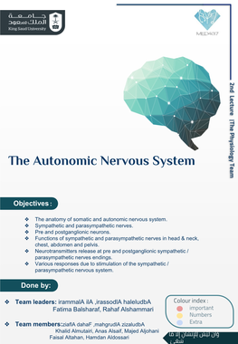 The Autonomic Nervous System