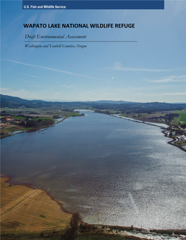 WAPATO LAKE NATIONAL WILDLIFE REFUGE Draft Environmental Assessment Washington and Yamhill Counties, Oregon