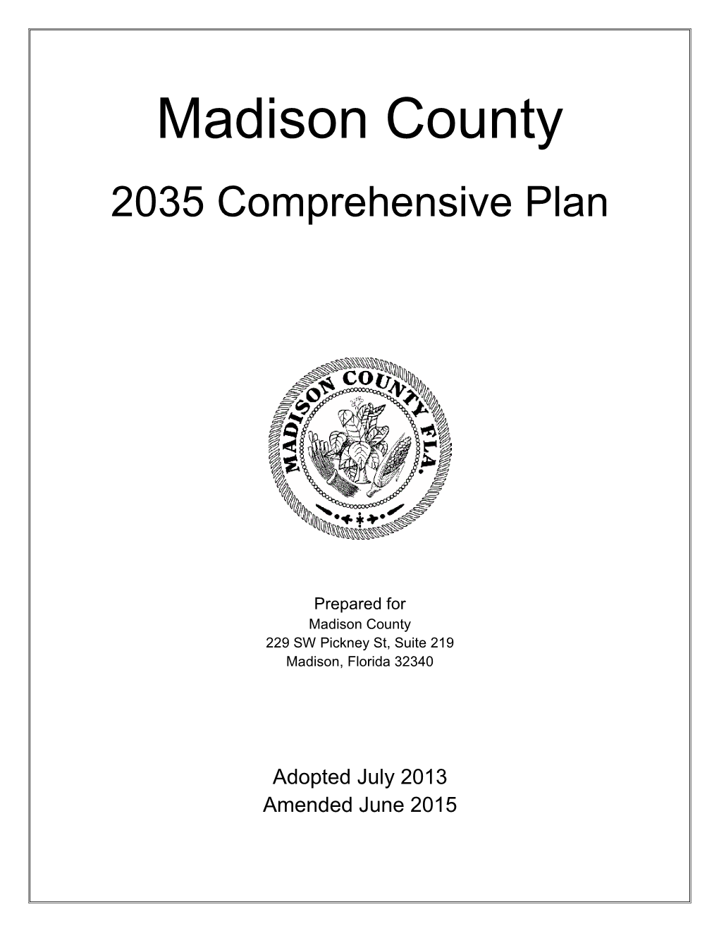 Comprehensive Plan