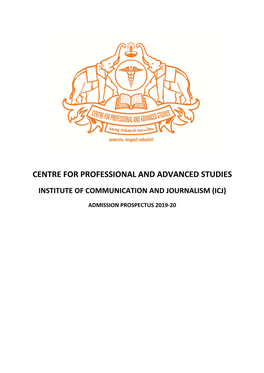 Centre for Professional and Advanced Studies