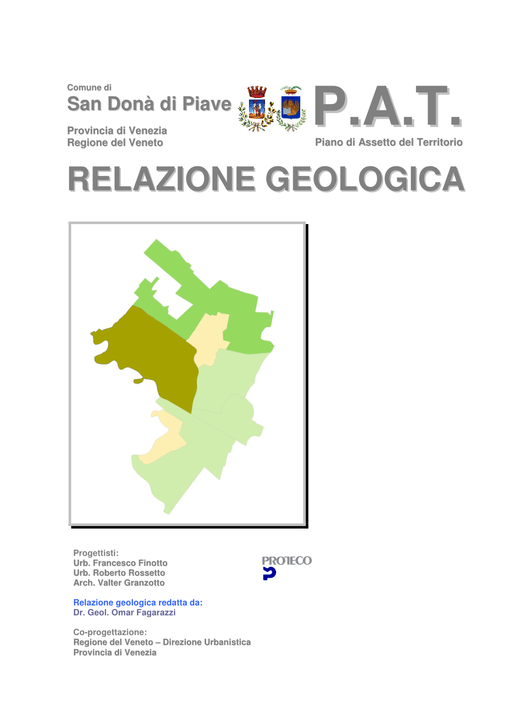 Relazione Geologica Redatta Da: Dr