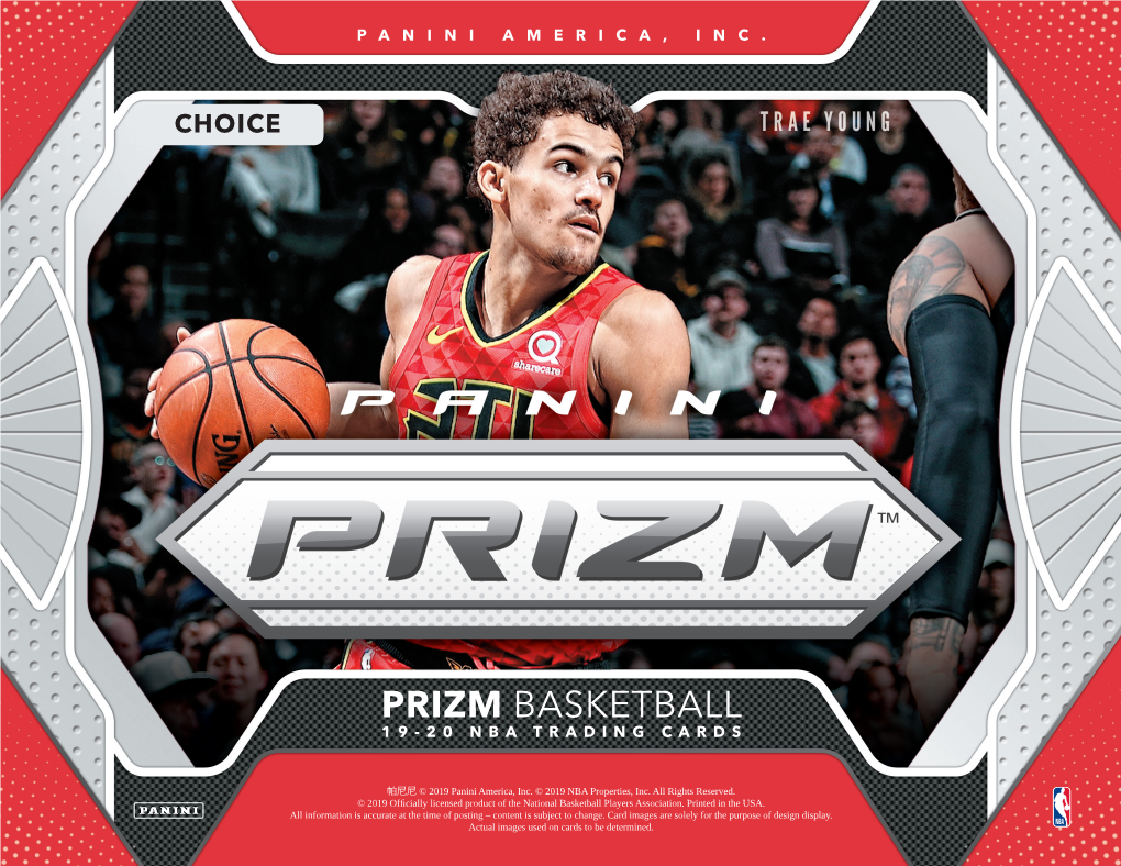 Prizm Basketball 19-20 Nba Trading Cards