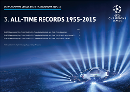 3.All-Time Records 1955-2015