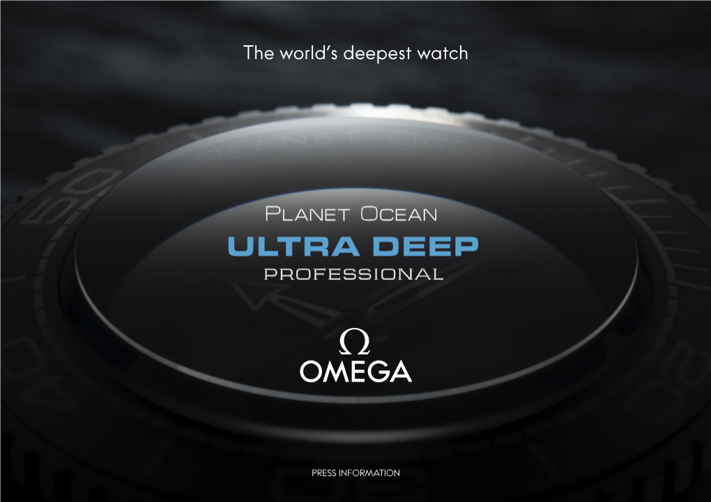 The World's Deepest Watch