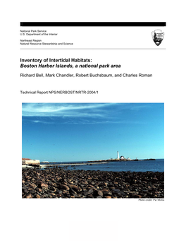Inventory of Intertidal Habitats: Boston Harbor Islands, a National Park Area