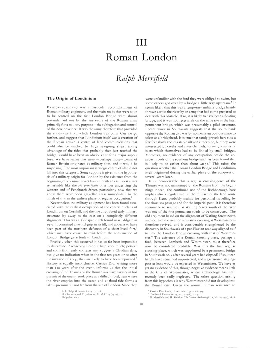 Roman London