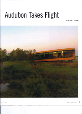 Texas Architect: Audubon Takes Flight