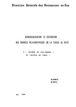 3. Secteur De Sidi Thabet; 16. Secteur De Tunis