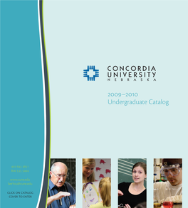 2009–2010 Undergraduate Catalog