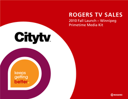 Rogers Tv Sales