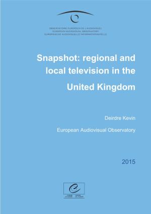 Regional and Local Television in the United Kingdom