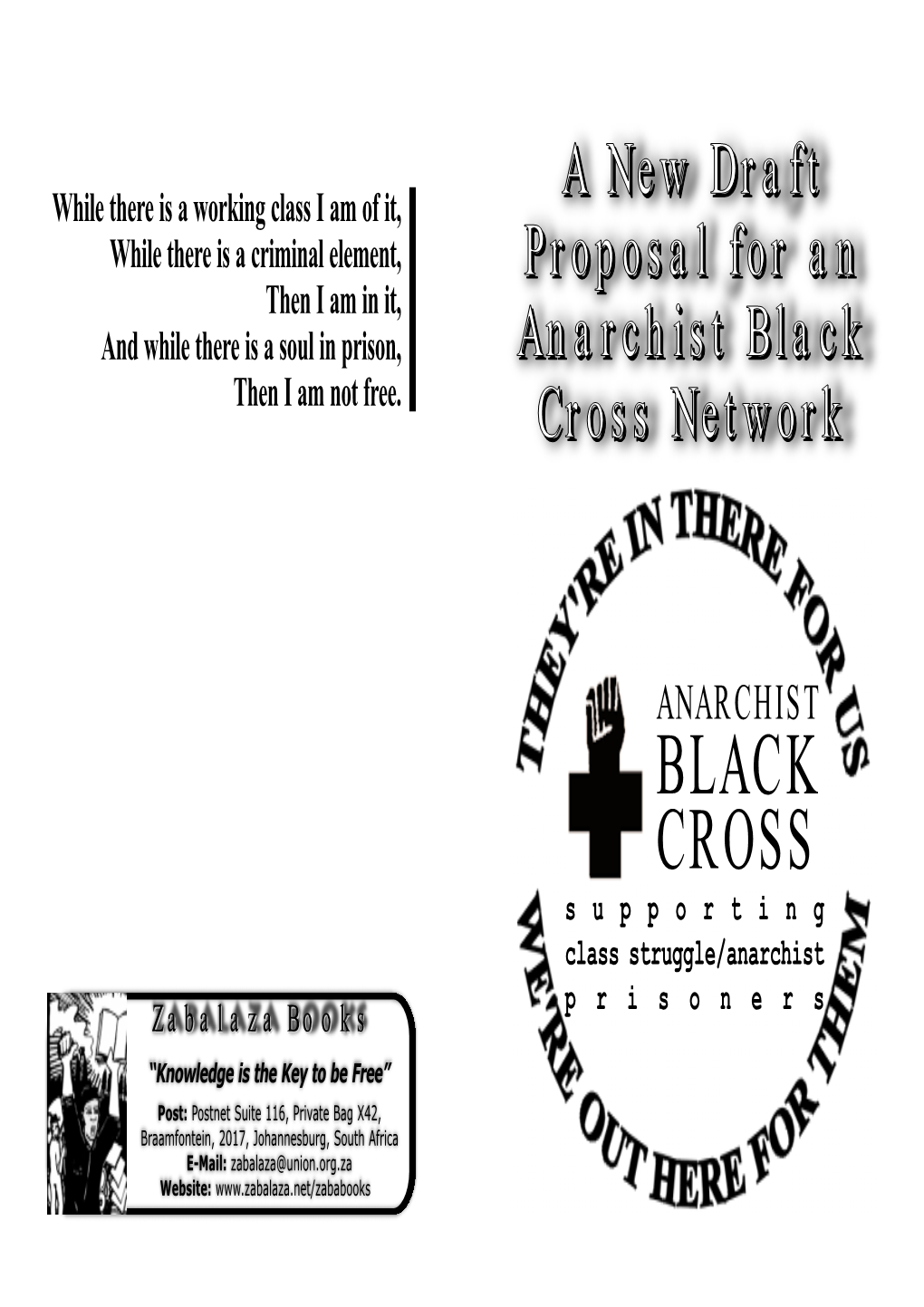 A New Draft Proposal for an Anarchist Black Cross Network