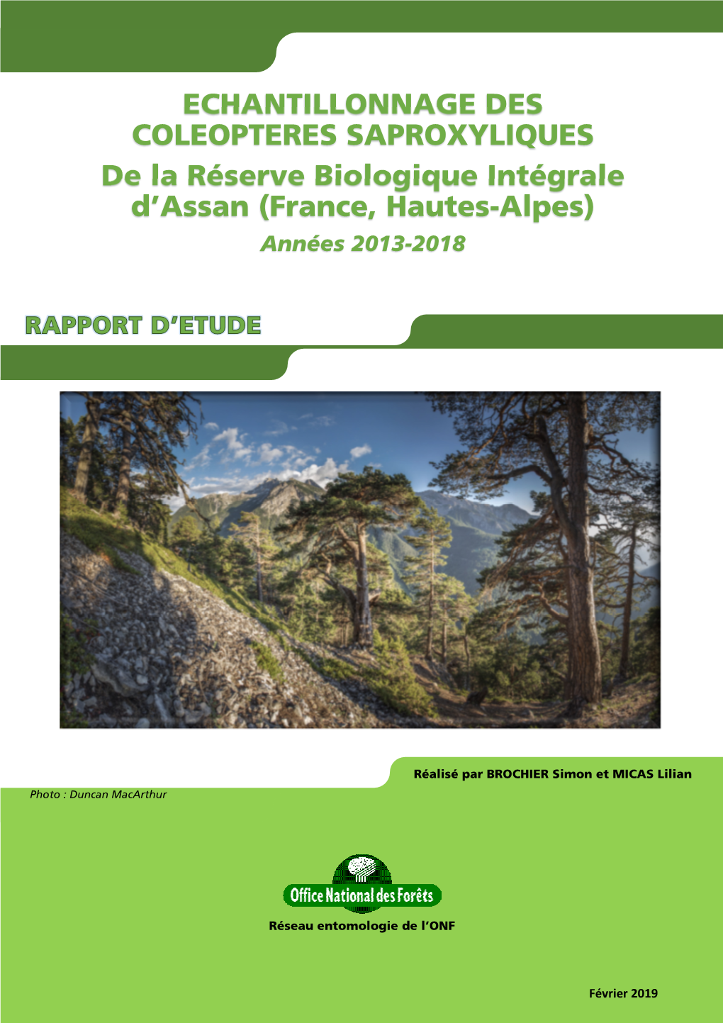 L'inventaire Des Coléoptères Saproxyliques