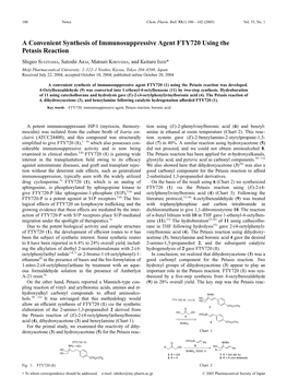 Chem. Pharm. Bull. 53(1) 100—102 (2005) Vol