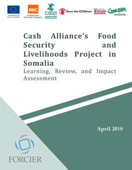 Cash Alliance's Food Security and Livelihoods Project in Somalia